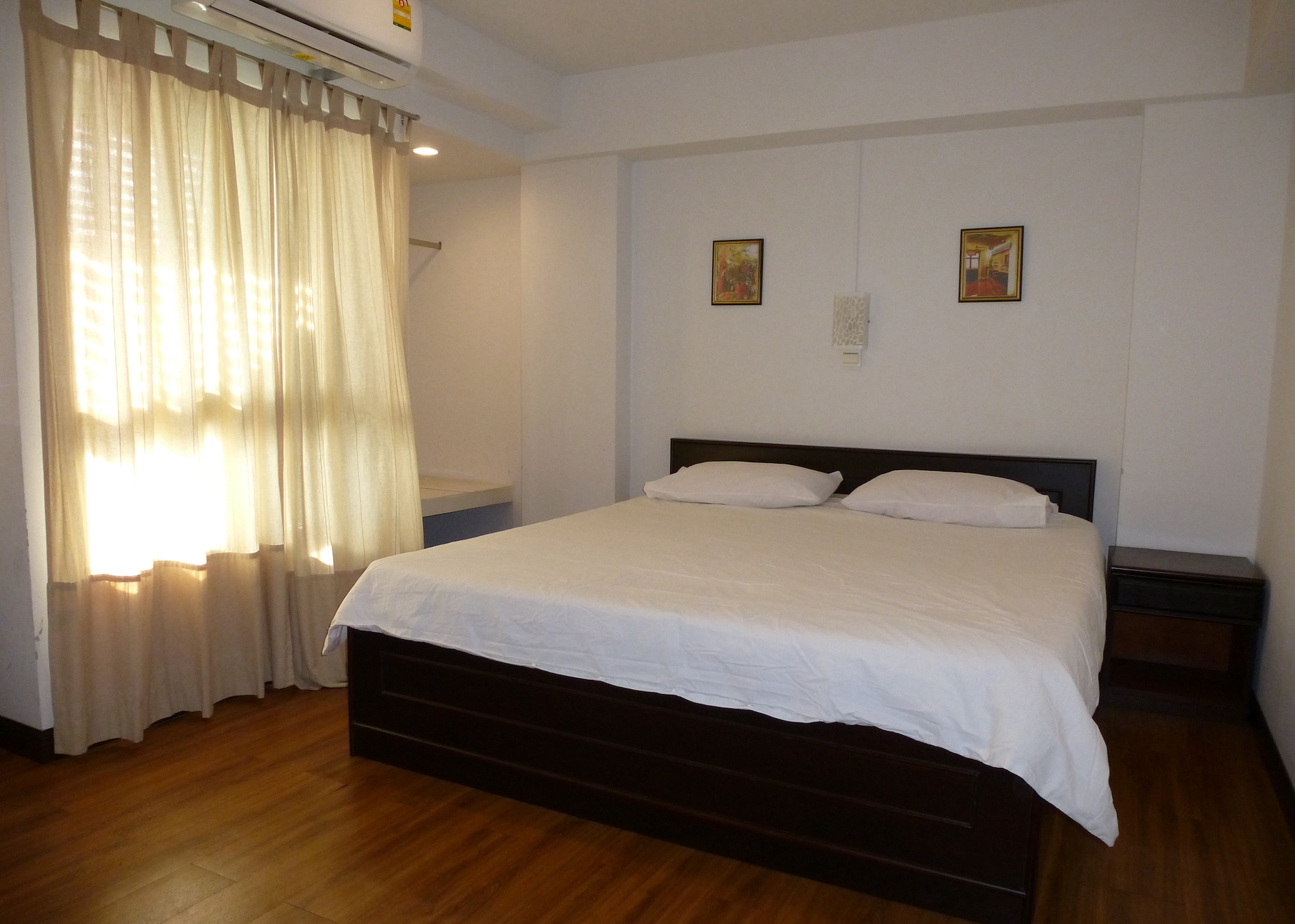 room with double bed